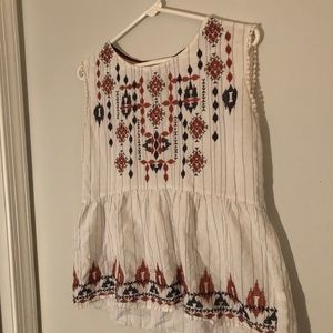 Woman’s Sleeveless Blouse